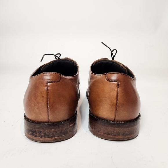Cole Haan Benton ll Oxoford Brown Leather Shoe in Size 9.5W - Picture 7 of 11